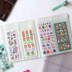 SolSun 씰스티커북 스티커바인더, 02 오로라퍼플