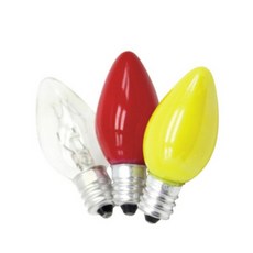 10W 고추전구 3개입 소켓 지름사이즈 12mm 꼬마전구