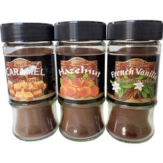 일본 칼디 프라이빗 클럽 인스턴트 커피 캬라멜 헤이즐넛 바닐라 3종 세트, 1개, 3개입