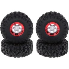 WLtoys 12428 12423 FY01 FY02 FY03 112 RC 크롤러 트럭용 타이어 100mm 고무 휠 헥스 업그레이드 부품, WLtoys 12428 12423 FY01 FY02 F