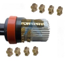 디케이DK1100A/B타자기코드2 5 7홀동자380표시기송천 동자, 순숫자 012 각 8개 3 9 각 6개