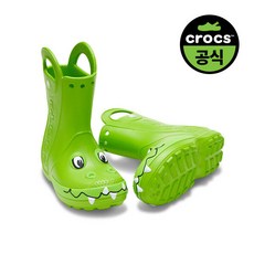 크록스 공식 유아 HANDLE IT DUKE RAIN BOOT T CRG (25SKBT211652)