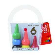 AOZORA 兒童積木蠟筆, 6個, 1組