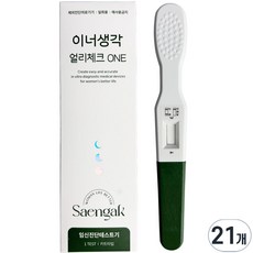 이너생각 얼리체크 ONE 임신테스트기, 21개, 1개입