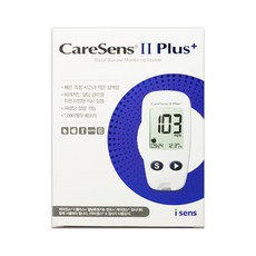 아이센스 케어센스2 플러스 혈당측정기 개인용혈당측정기, 2개, CareSens II Plus+