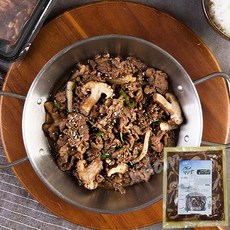 [덕담골] 연탄불고기 오리주물럭 간장맛 500g, 1개