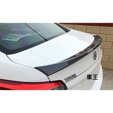 【車王汽車精品百貨】豐田 Toyota VIOS 卡夢 碳纖維紋 尾翼 壓尾翼 改裝尾翼 定風翼 導流板