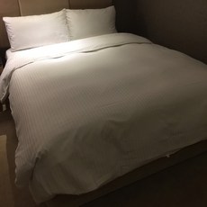 台灣製造舒適寢具被套 特大款8尺7尺6尺棉被套 飯店用品居家生活床包床罩條紋織法, 雙人6*7尺條紋被套一件, 條紋