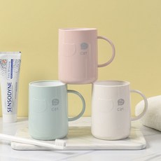 小紅書同款加厚防黴漱口杯杯子牙刷家庭裝系少女宿漱口杯學生宿舍, 1個, 標準:【粉色*1個】