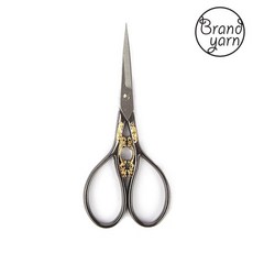 브랜드얀 감성 기마르 가위 11cm, 실버, 1개