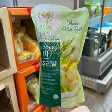 트레이더스 깐 메추리알 1kg, 단품, 1개