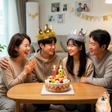 혀누닷컴 금빛 은빛 생일 파티 왕관 주인공 기념일 축하 골드 실버 왕관, 1개, 금색(골드)