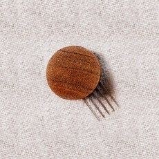 100% 원목 우드 꼭고핀 벽지핀, 1개, 티크