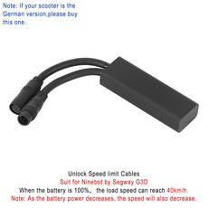 나인봇 맥스 G3 전동 스쿠터 맞춤형 속도 제한 해제 케이블 부품 킥스쿠터 내구성