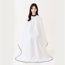 앙코 NP 커트보 200cm 미용실 신발을 덮는 롱커트보 바버샵 남성 특대 컷트보 국내 생산 (고리형), 1개, 화이트