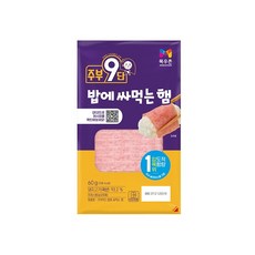 목우촌 주부9단 밥에 싸먹는 햄 60g 1개