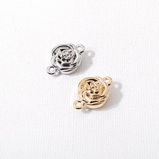 싼비즈 [9-459-02]클래습 장미자석장식 대 12x17mm 1세트