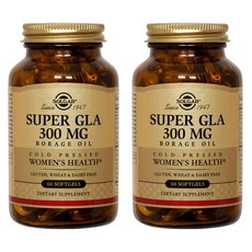 SOLGAR SUPER GLA軟膠囊 300mg, 2個, 60 件