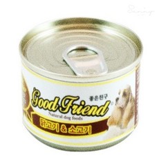 마깡몰 굿프랜드 닭고기와 소고기 캔 100g 강아지닭가슴살, 1