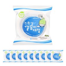깔끔이 대접 15호 일회용 밥그릇 국그릇 15cm, 10세트, 10개입