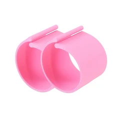 2pcs 다이아몬드 페인팅 캔버스 롤 홀더 - 아트 키트 액세서리용 안티 링 주최자, 06 2pcPink RollHolder