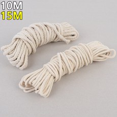 면로프 10M 15M 다용도 줄다리기 줄묶기 밧줄, 길이