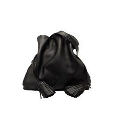 로에베 중고 2010-2025 카프스킨 플라멩코 태슬 36 크로스 백