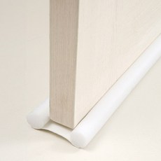 리빙메이커 무타공 간편설치 햇빛 벌레 바람 틈새 차단 방 문 틈막이, 2개