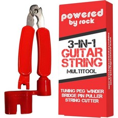 기타 줄 커터 브리지 핀 풀러 어쿠스틱 일렉트릭 기타용 3 in 1 도구 줄을 빠르게 감아줍니다 여분의 잘라냅니다 핀을 쉽게 빼냅니다 1952950