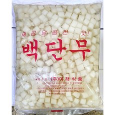 대용량 치킨무 5kg 무피클 절임 무초절임 업소용 닭무, 1개