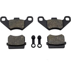 리어 프론트 브레이크 패드 50cc 70cc 90cc 110cc 125cc 150cc 200cc 250cc ATV 쿼드 고 카트 팩 2개블랙, BLUE