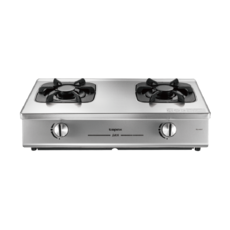 topax TG-6507 檯面式雙爐瓦斯爐 不鏽鋼面板 700x400x195mm, 天然氣, TG-6507不含安裝