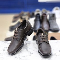 남성 3CM 데일리 초경량 쿠셔닝 밴딩끈 정장구두 3MQ503 621698