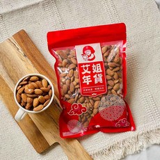 艾姐年貨 原味杏仁果, 600g, 1個