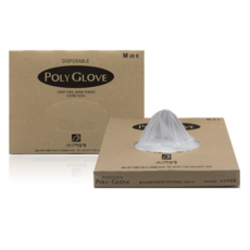 고려양행 폴리글러브 Poly 비멸균 위생장갑 팩/ 200매 M, 200개