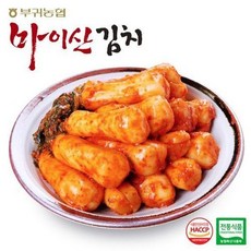 마이산김치 한국농협김치 전북 대표김치 마이산 총각김치3kg