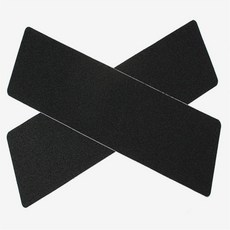 스텔라픽스 계단 안전 경고 미끄럼방지 스티커 60x15cm (블랙) 2개입 야외미끄럼방지