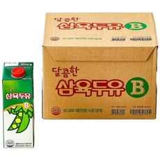 삼육 삼육두유 달콤한 B, 950ml, 6개