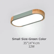 36W 북유럽 긴 천장 조명 색 온도 디밍 홈 인테리어 발코니 입구 LED 램프, 05 Small Size, 05 Remote Control