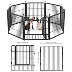 에스이스타 펫룸 애견펜스 개집 강아지집DIY, 1개, 100cm 너비x120cm 8장 2세대