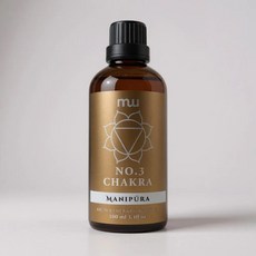 MW精油工坊 No.3 脈輪按摩油 柑橘辛香調 角鯊烷配方, 1個, 100ml