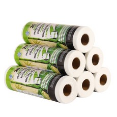 CARMANS 竹纖維可重複使用抹布, 100g*28*30cm*20片 卷, 1個, 1個
