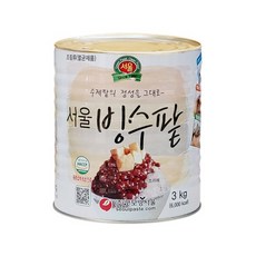 굿모닝 빙수팥 3kg, 1개