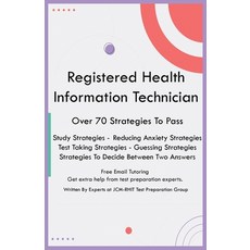 (영문도서) Registered Health Information Technician Paperback, Jcm Test Prep Group, English, 9798869266064