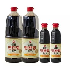 샘표 진간장 금F3 1.7L 2개 + 500ml 2개