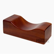 통원목 매끄러운 목침 25x7.5cm (나무베개 나무목침 원목 경추베개 사우나베개 건강베개 효도베게 찜질방 기숙사 휴게실)