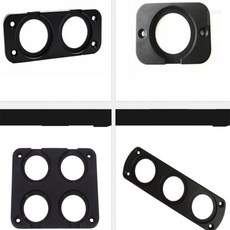 올샵플러스 카라반DIY 1-브라켓-1구 차박 DIY 소켓 매립형 볼트 메타, 2-브라켓-2구