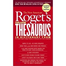 The New American Roget's College Thesaurus: In Dictionary Form, Berkley Pub Group