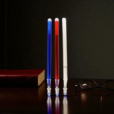 기화 열펜 가죽공예공구 지워지는펜 신기한볼펜, 레드, 1개