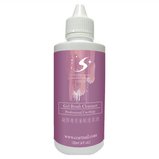 Splus nail 凝膠筆刷清潔液 專業級美甲筆刷清潔劑 120ml, 1個